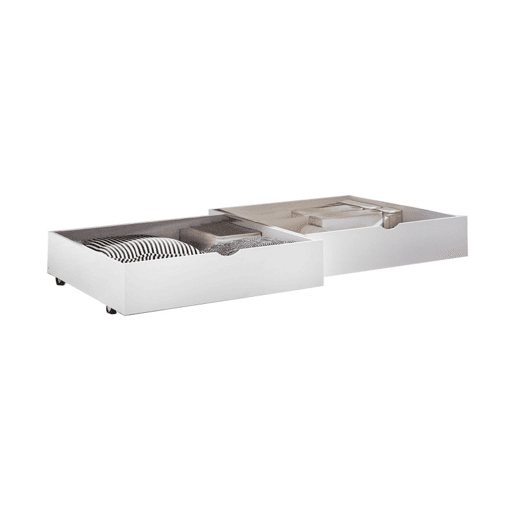 Gavetas Set de 2 em madeira branca 21x91x90cm