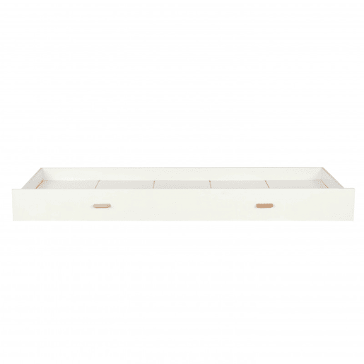 Gaveta de arrumação em MDF branco 21.3x201,4x96,7cm