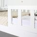 Cama casita con barandilla + cajón almacenaje Cama casita con barandilla + cajón almacenaje Blanco