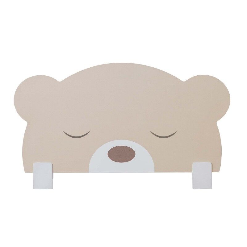 Barrera cama aglomerado beige 45x87x3cm