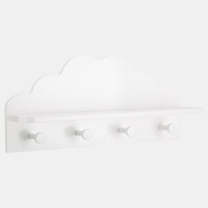 Nube suporte de 4 cabides 12x48x22cm
