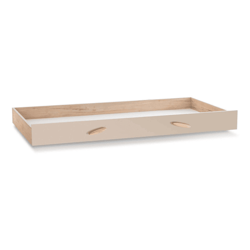 Cama de criança casinha + gaveta em aglomerado cinzento 90x200cm