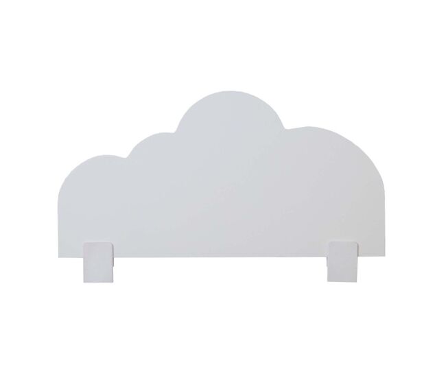 Barrera cama aglomerado blanco 45x87x2cm