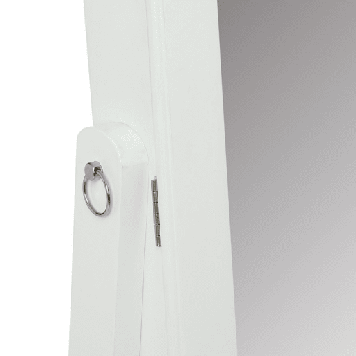 Caixa de joias com Espelho MDF branco 145x36,5x 34,5cm