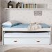 Cama + cajones con somieres y colchones Cama + cajones con somieres y colchones Blanco