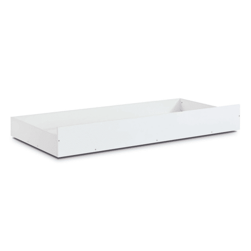 Gaveta de arrumação em aglomerado branco 14,8x189,4x94,6 cm