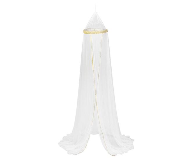 Dosel de tul poliéster dorado 230x40x0.5 cm