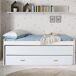 Cama + cajones con somieres y colchones Cama + cajones con somieres y colchones Blanco