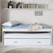 Cama + cajones con somieres y colchones Cama + cajones con somieres y colchones Blanco