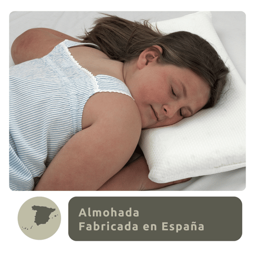 Pack de 2 almofadas 100% viscoelásticas infantis de Aloe Vera 30x50cm com bolsa de Transporte Donegal Collections