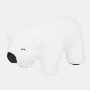 Puff urso MDF branco 34x60x30cm