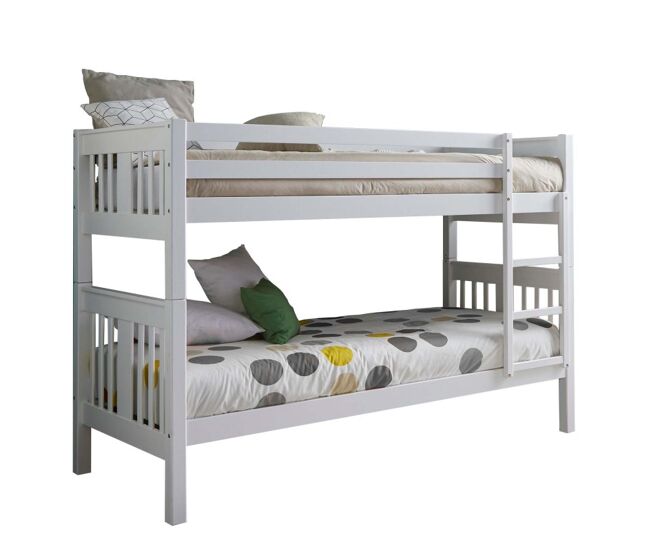 Litera madera blanca 90x190cm