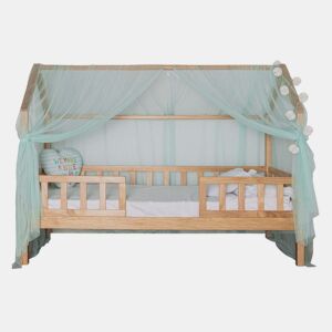 Cobertura para Swayer e Montessori tule verde 200x167cm