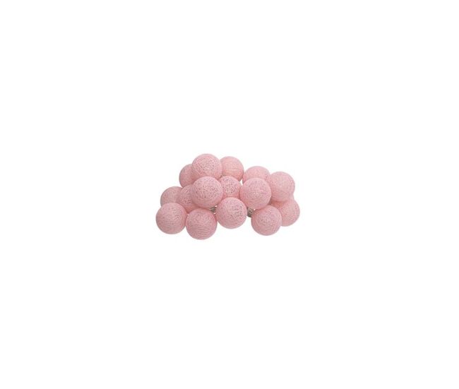 Guirnalda led pvc rosa 3.5 x 255 cm