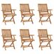 Conjunto de comedor de jardín 7 piezas madera maciza de teca Conjunto de comedor de jardín 7 piezas madera maciza de teca Marrón