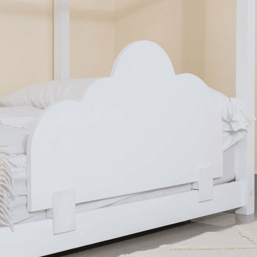 Grade de cama em aglomerado branco 45x87x2,5cm
