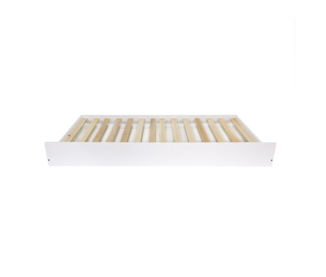 Cama de arrastre juvenil madera blanco 90x180 cm