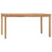 Conjunto de comedor de jardín 5 piezas madera maciza de teca Conjunto de comedor de jardín 5 piezas madera maciza de teca Marrón
