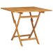 Conjunto de comedor de jardín 5 piezas madera maciza de teca Conjunto de comedor de jardín 5 piezas madera maciza de teca Marrón