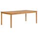 Conjunto de comedor de jardín 7 piezas madera maciza de teca Conjunto de comedor de jardín 7 piezas madera maciza de teca Marrón