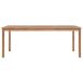 Conjunto de comedor de jardín 7 piezas madera maciza de teca Conjunto de comedor de jardín 7 piezas madera maciza de teca Marrón