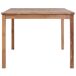 Conjunto de comedor de jardín 9 piezas madera maciza de teca Conjunto de comedor de jardín 9 piezas madera maciza de teca Marrón