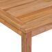 Conjunto de comedor de jardín 9 piezas madera maciza de teca Conjunto de comedor de jardín 9 piezas madera maciza de teca Marrón