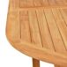 Conjunto de comedor de jardín 7 piezas madera maciza de teca Conjunto de comedor de jardín 7 piezas madera maciza de teca Marrón