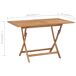 Conjunto de comedor de jardín 7 piezas madera maciza de teca Conjunto de comedor de jardín 7 piezas madera maciza de teca Marrón