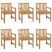 Conjunto de comedor de jardín 7 piezas madera maciza de teca Conjunto de comedor de jardín 7 piezas madera maciza de teca Marrón