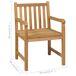 Conjunto de comedor de jardín 7 piezas madera maciza de teca Conjunto de comedor de jardín 7 piezas madera maciza de teca Marrón