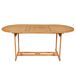 Conjunto de comedor de jardín 9 piezas madera maciza de teca Conjunto de comedor de jardín 9 piezas madera maciza de teca Marrón
