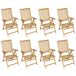 Conjunto de comedor de jardín 9 piezas madera maciza de teca Conjunto de comedor de jardín 9 piezas madera maciza de teca Marrón
