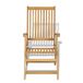 Conjunto de comedor de jardín 9 piezas madera maciza de teca Conjunto de comedor de jardín 9 piezas madera maciza de teca Marrón