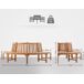 Banco de jardín - Leming - Madera 250x125 Banco de jardín - Leming - Madera 250x125 Marrón