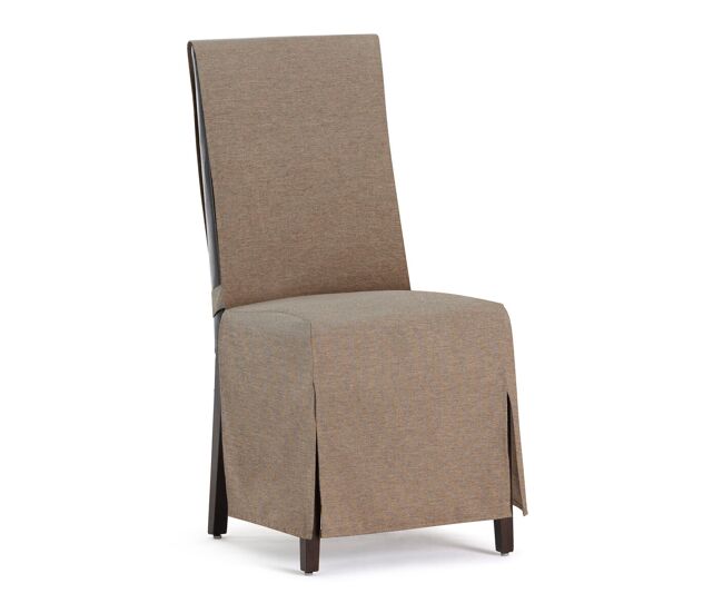 Funda para silla eysa valeria beige 40 x 135 x 45 cm 2 unidades