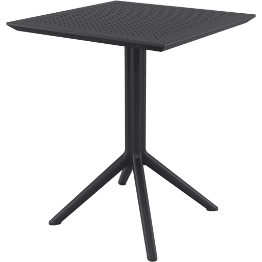 Mesa plegable Sky Plástico Negro 60X60X74 cm