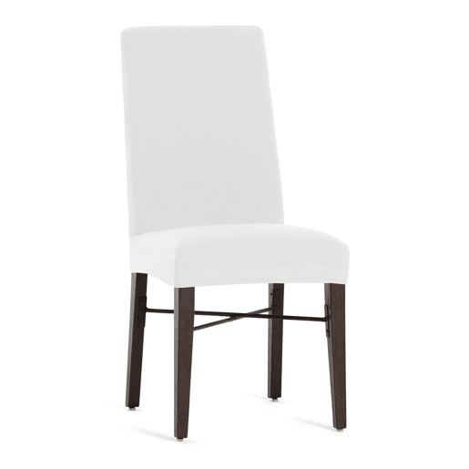 Capa para Cadeira Eysa BRONX Branco 50 x 55 x 50 cm 2 Unidades