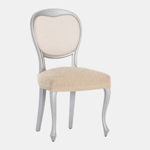 Capa para Cadeira Eysa TROYA Branco quente 50 x 5 x 50 cm 2 Unidades