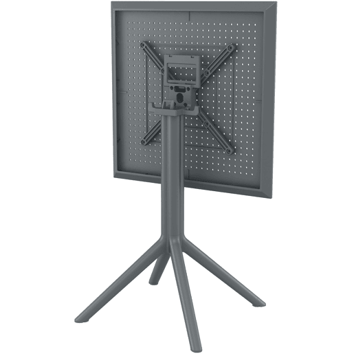 Mesa plegable Sky Plástico Gris oscuro 60X60X74 cm