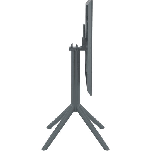 Mesa plegable Sky Plástico Gris oscuro 60X60X74 cm