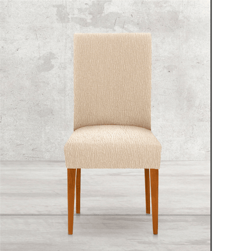 Capa para Cadeira Eysa TROYA Branco quente 50 x 55 x 50 cm 2 Unidades