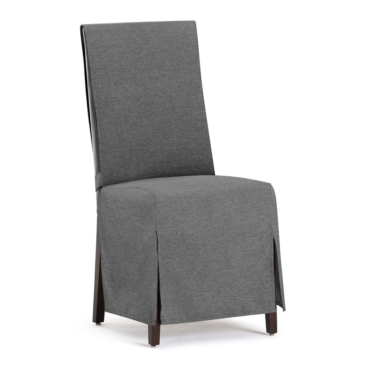 Funda para silla eysa valeria gris oscuro 40 x 135 x 45 cm 2 unidades