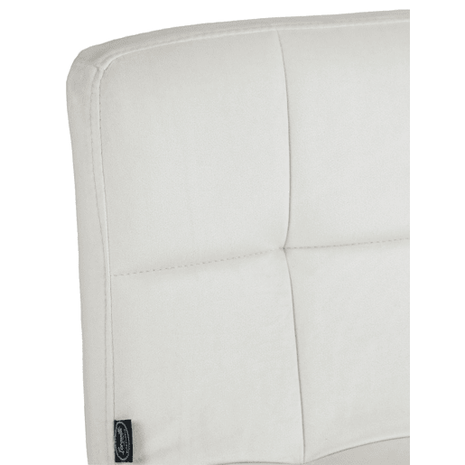 Taburete de Bar Peru Terciopelo Crema 47X46X94 cm