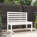Banco De Jardín 109x48 Banco De Jardín 109x48 Blanco