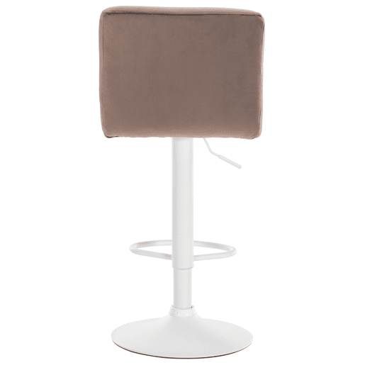 Taburete de Bar Peru Terciopelo Marrón 47X46X94 cm