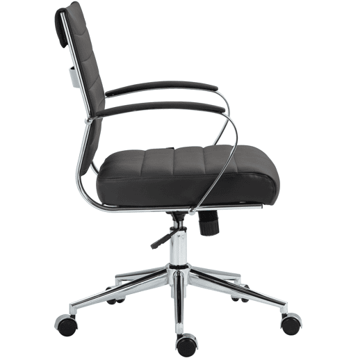 Silla de oficina Oakland Cuero auténtico Marrón 62X57X90 cm