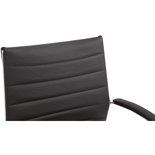 Silla de oficina Oakland Cuero auténtico Marrón 62X57X90 cm