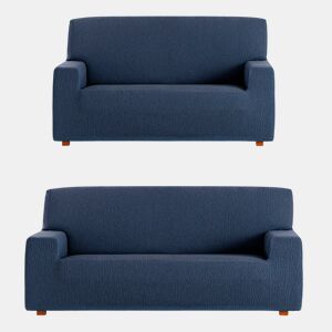 Conjunto de capas para sofá Eysa TROYA Azul 70 x 110 x 210 cm 2 Peças