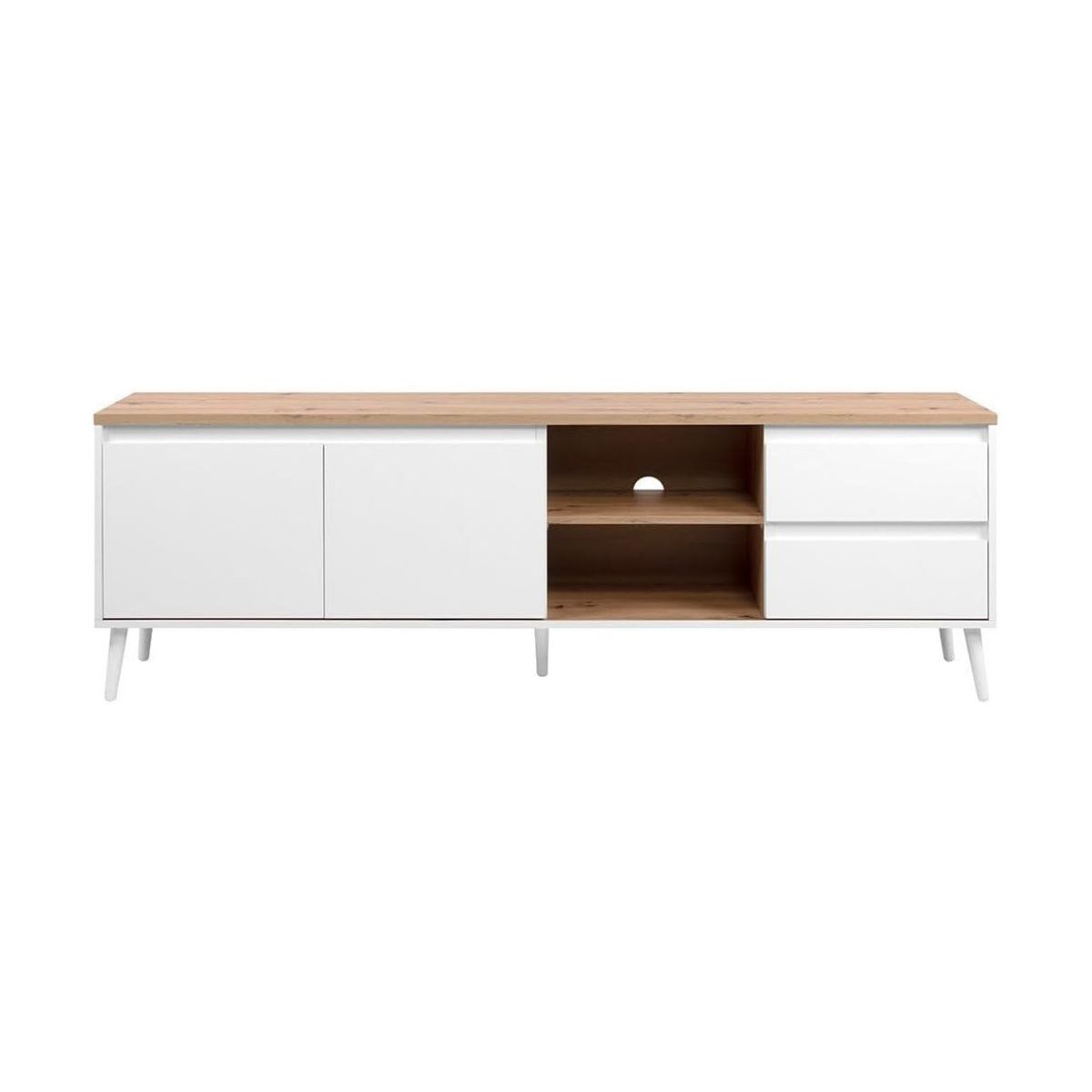Mueble de TV Pirineos  puertas +  cajones +  compartimentos